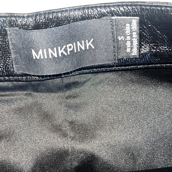 MINKPINK faux leather skirt - Picture 2 of 8